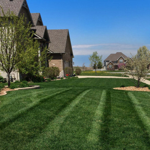 Mowing stripes