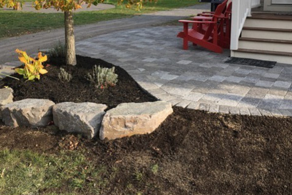 New pavers installation.
